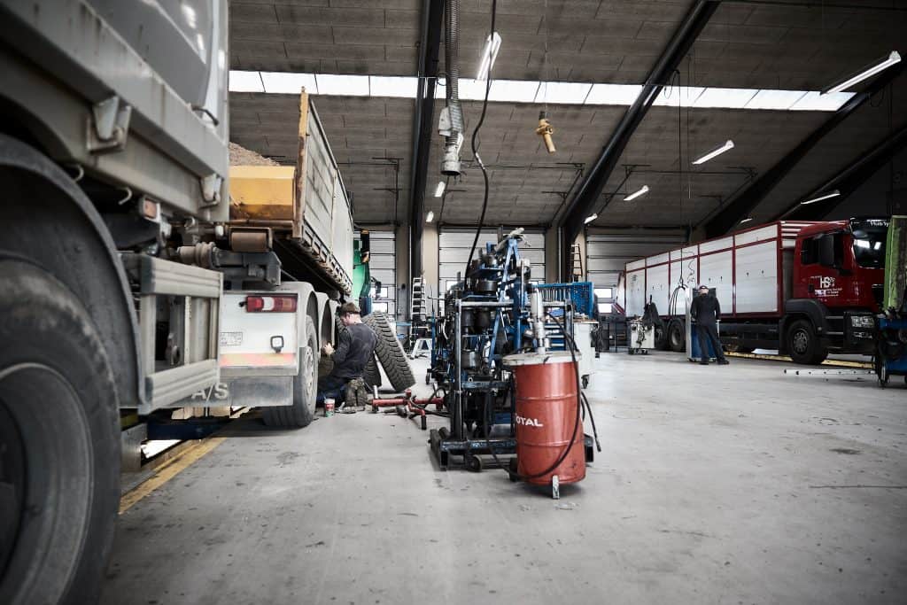 Værksted Sydjysk Lastvognsservice Reparation Service Syn
